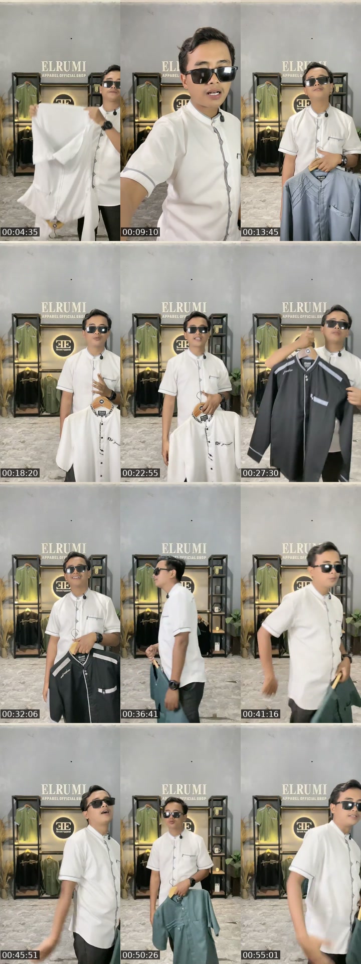 TikTok live: Promo baju koko pria by @elrumi_apparel_official