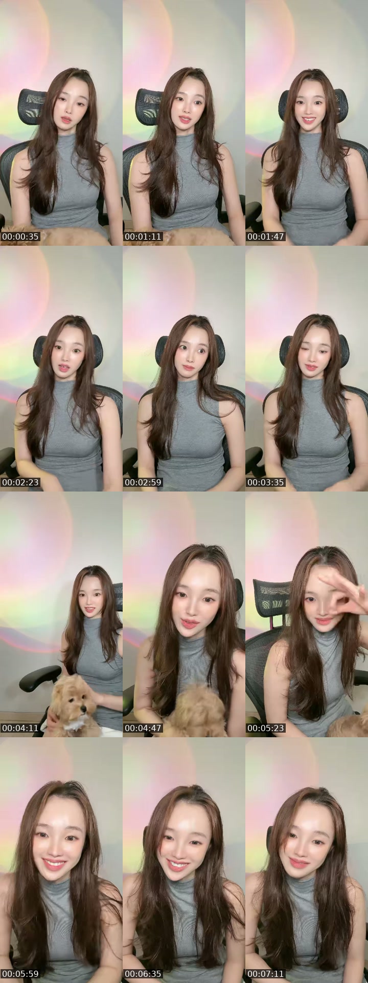 TikTok live: 죽지도 않고 돌아온 해림 by @kanghaerim_