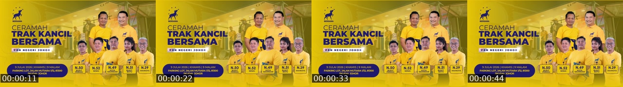 TikTok live: Jelajah Trak Kancil DUN Kota Isk by @niknazminikahmad