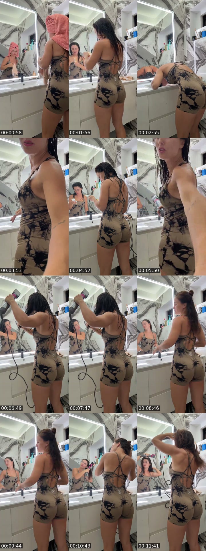 TikTok live: Doing my hair by @selenesellcri