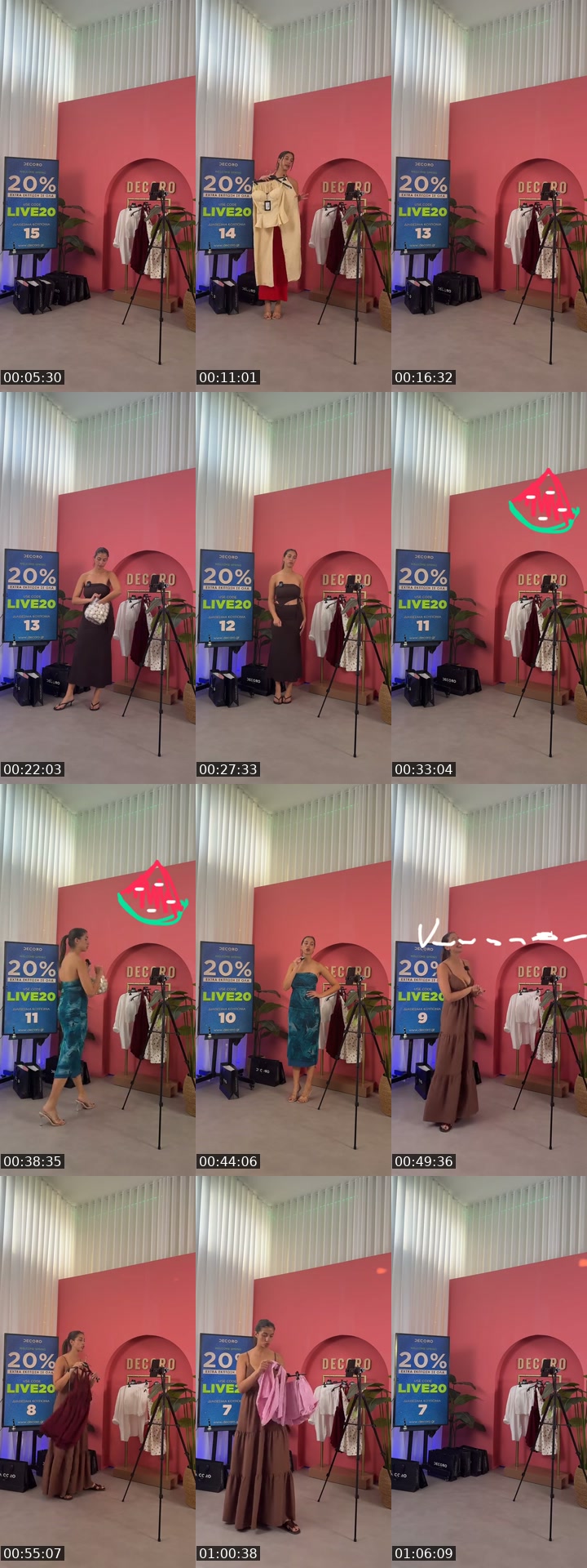 @decoro.gr Greece TikTok live from 2026-07-09