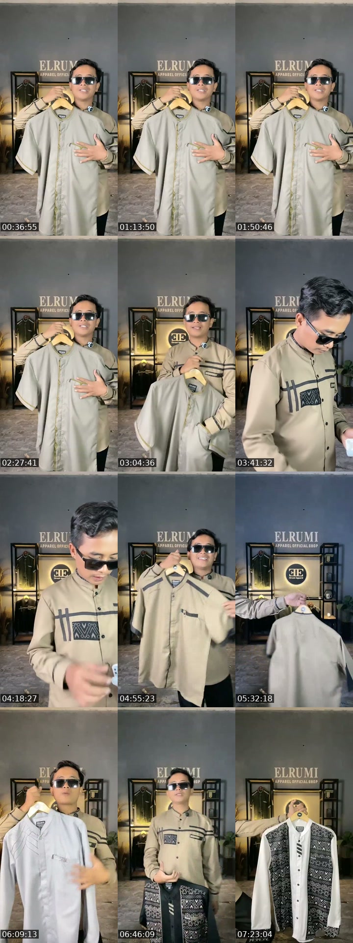 TikTok live: Promo baju koko pria by @elrumi_apparel_official