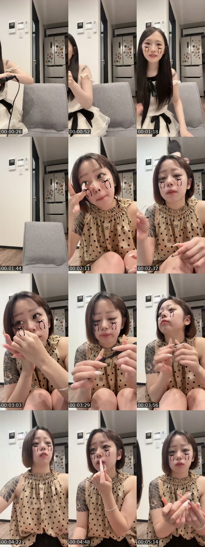 TikTok live: ホラー映画 by @anpontan409