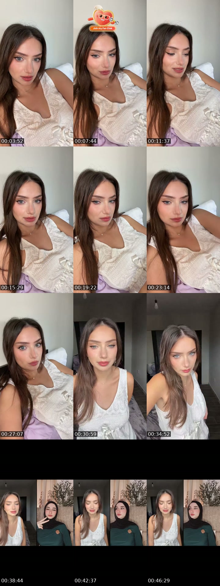 TikTok live: TALENT SHOW OF ONE by @isabellmoi