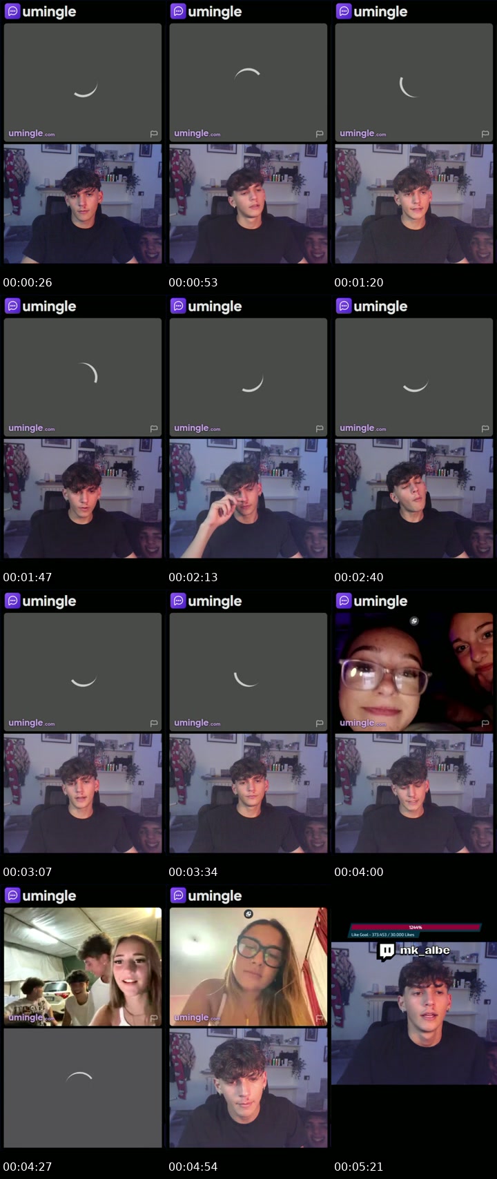 TikTok live: Ti vedo che sei fuori pt.3 by @mk_albe