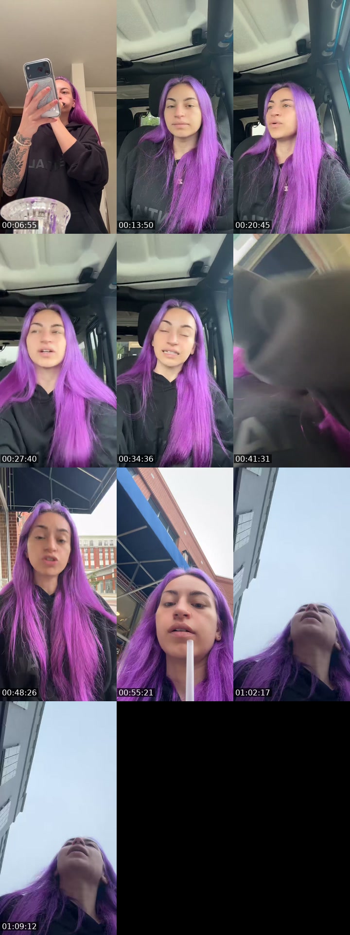 @zoe.serena TikTok live from 2026-07-09