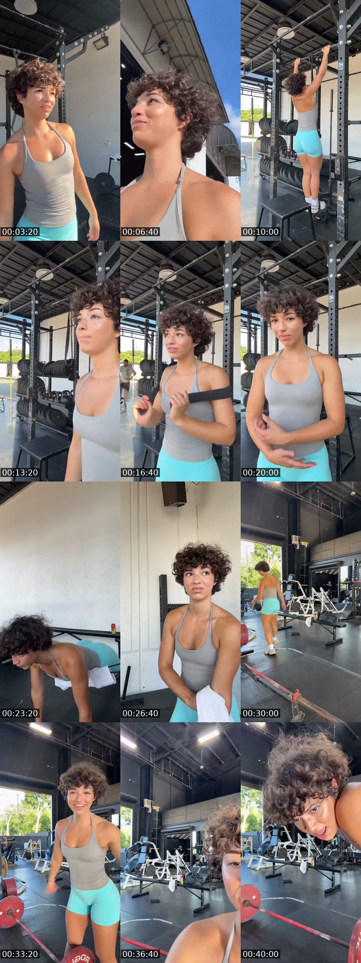 TikTok live: GYM LIVEEE by @ciaralynnrosa