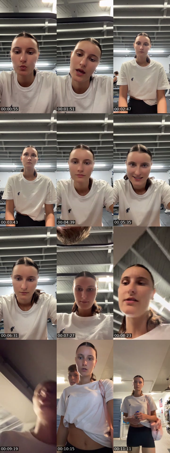TikTok live: gym!! by @mainly.vanessa