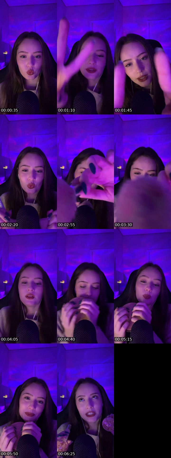 TikTok live: ASMR LIVE! 🌃 by @asmrthaisbdss