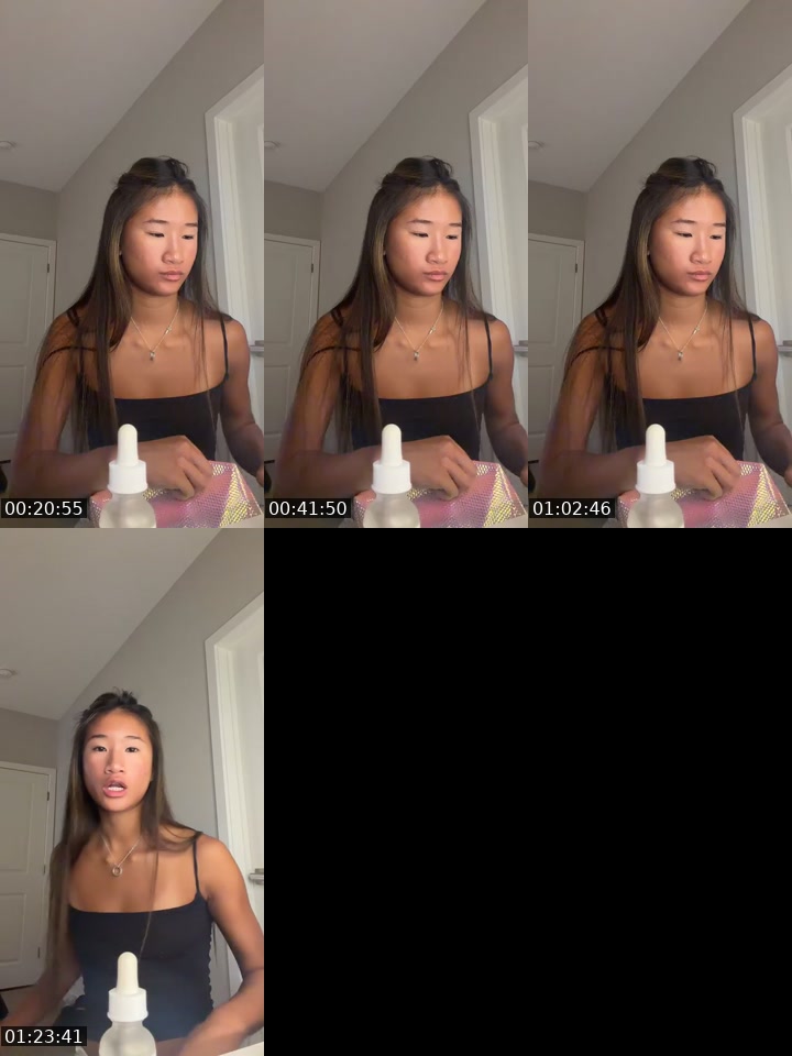 TikTok live: Pack with me by @l.aurenfei