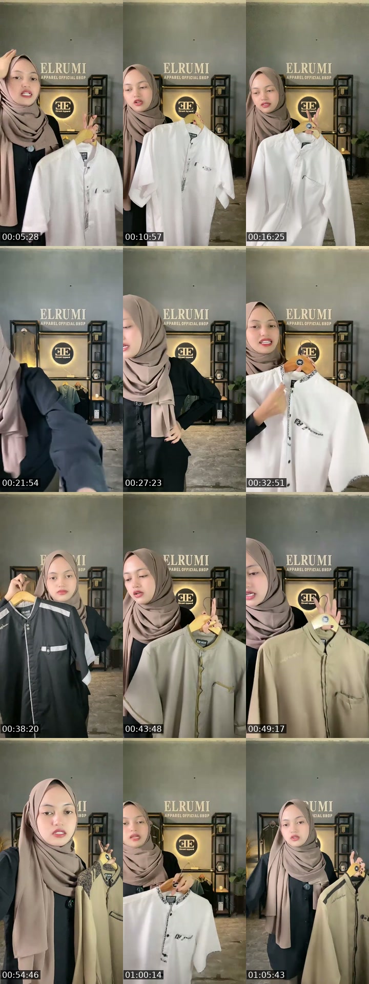 TikTok live: Promo baju koko pria by @elrumi_apparel_official