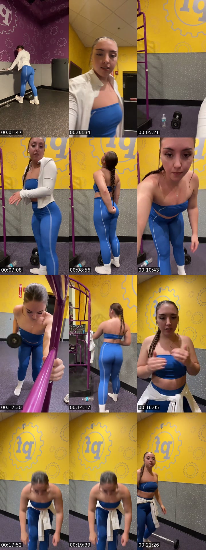 TikTok live: Gym 🤞🏼🖤 by @heyitsdanip