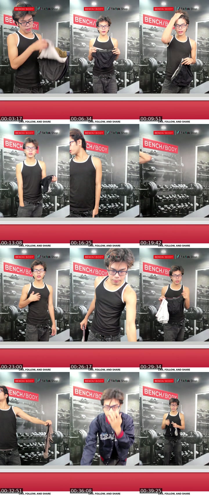 Philippines TikTok live: BENCH BODY FRI-YAY FEST by @benchbody.ph