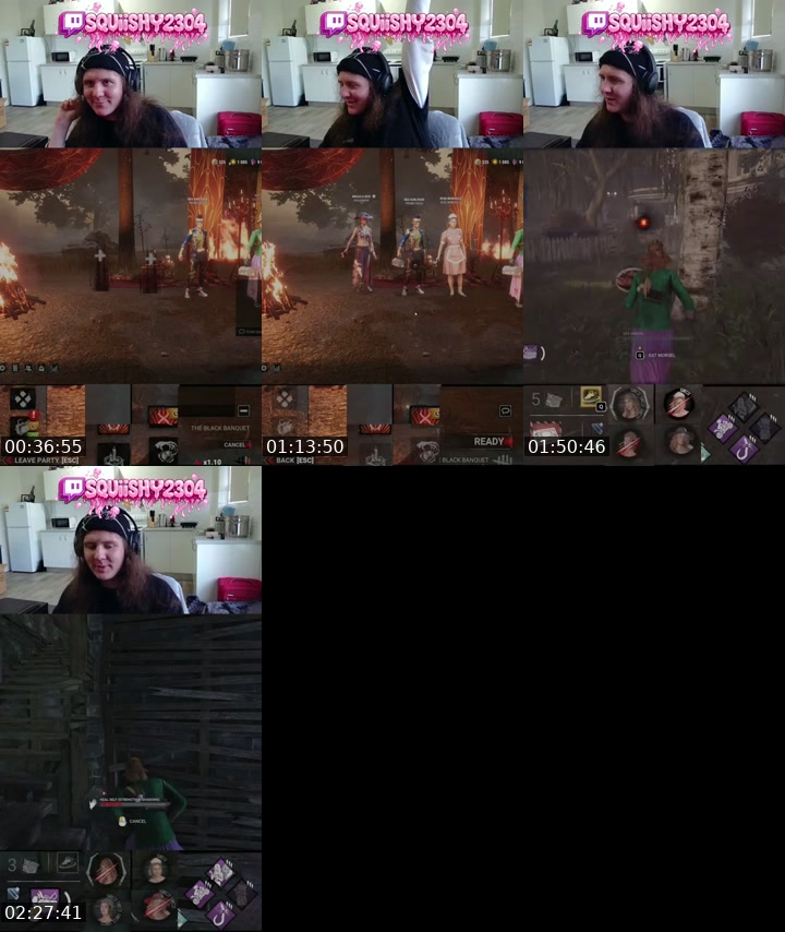 TikTok live: Time to Die by Daylight by @squiishy2304