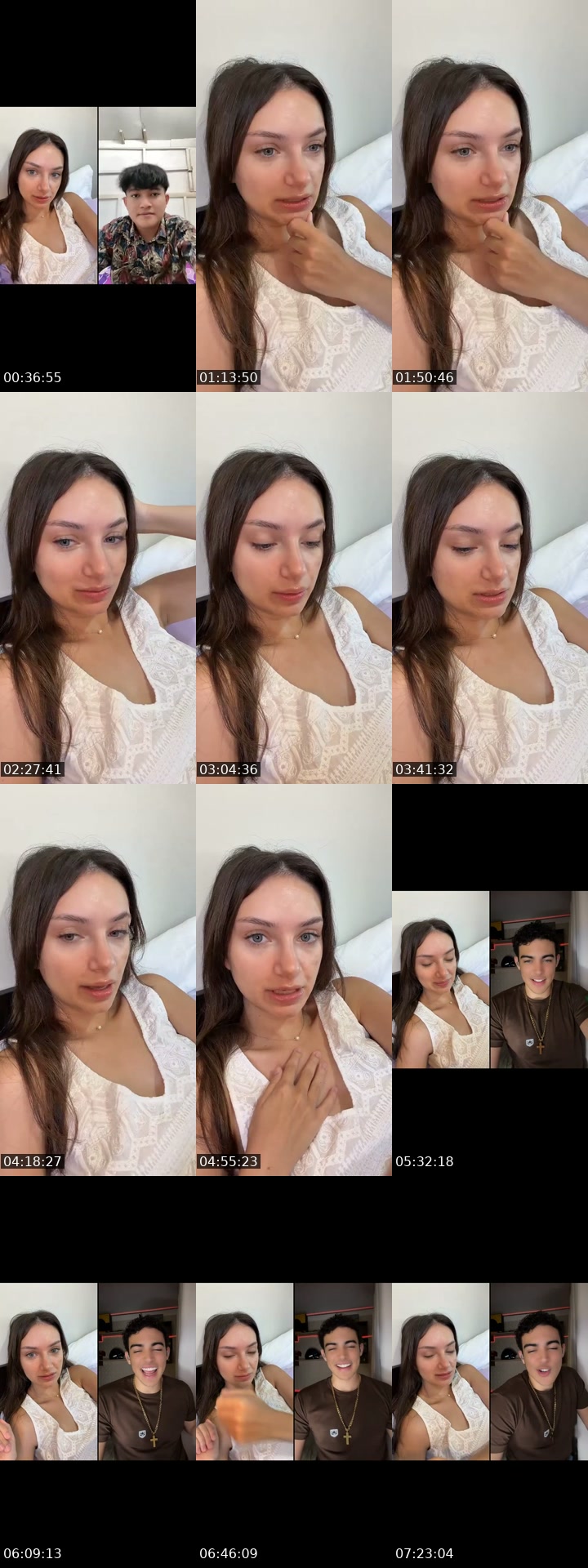 TikTok live: TALENT SHOW OF ONE by @isabellmoi