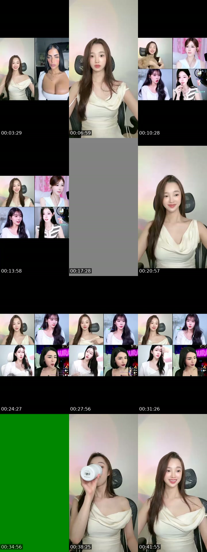 TikTok live: 죽지도 않고 돌아온 해림 by @kanghaerim_