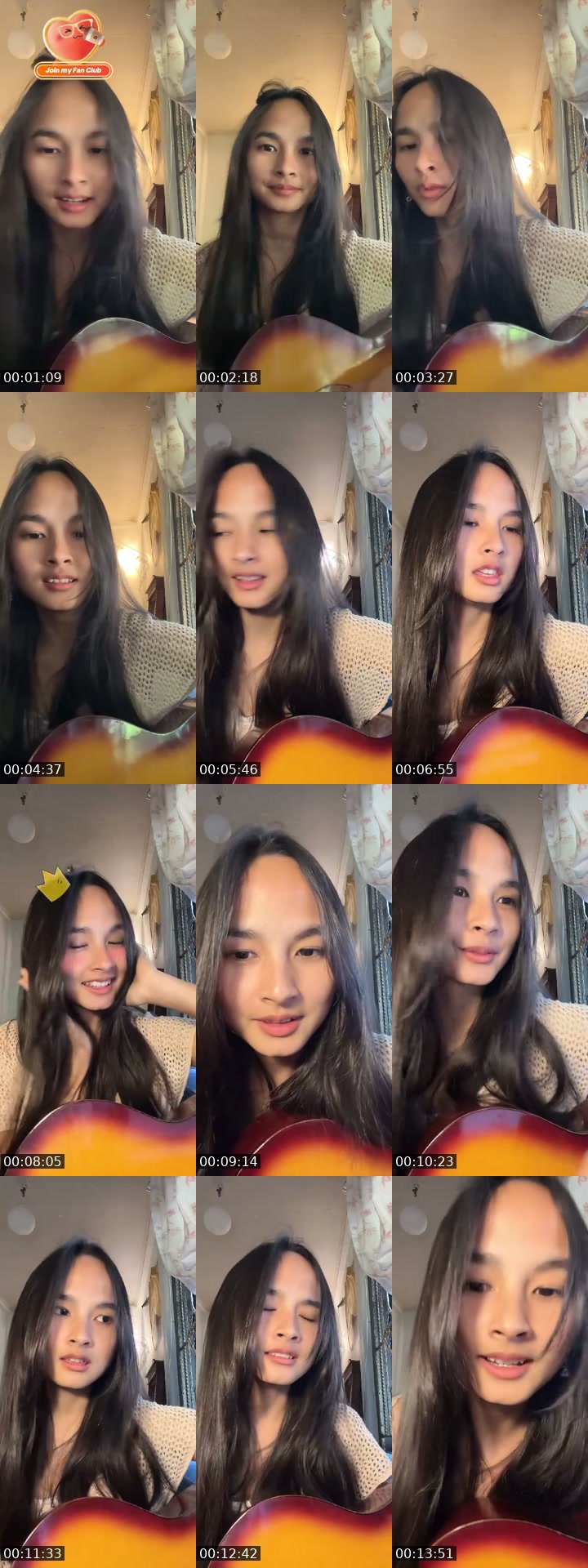 Past TikTok live: hi everyone! by @cosmiceiling