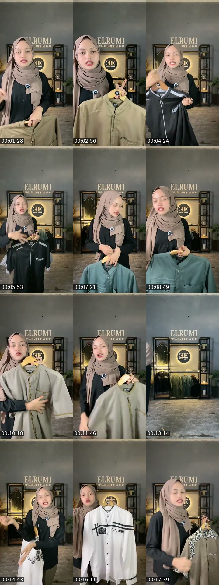 TikTok live: Promo baju koko pria by @elrumi_apparel_official