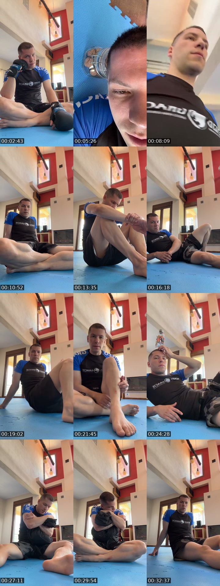 TikTok live: Only stretching today by @taekwondo_ninjako