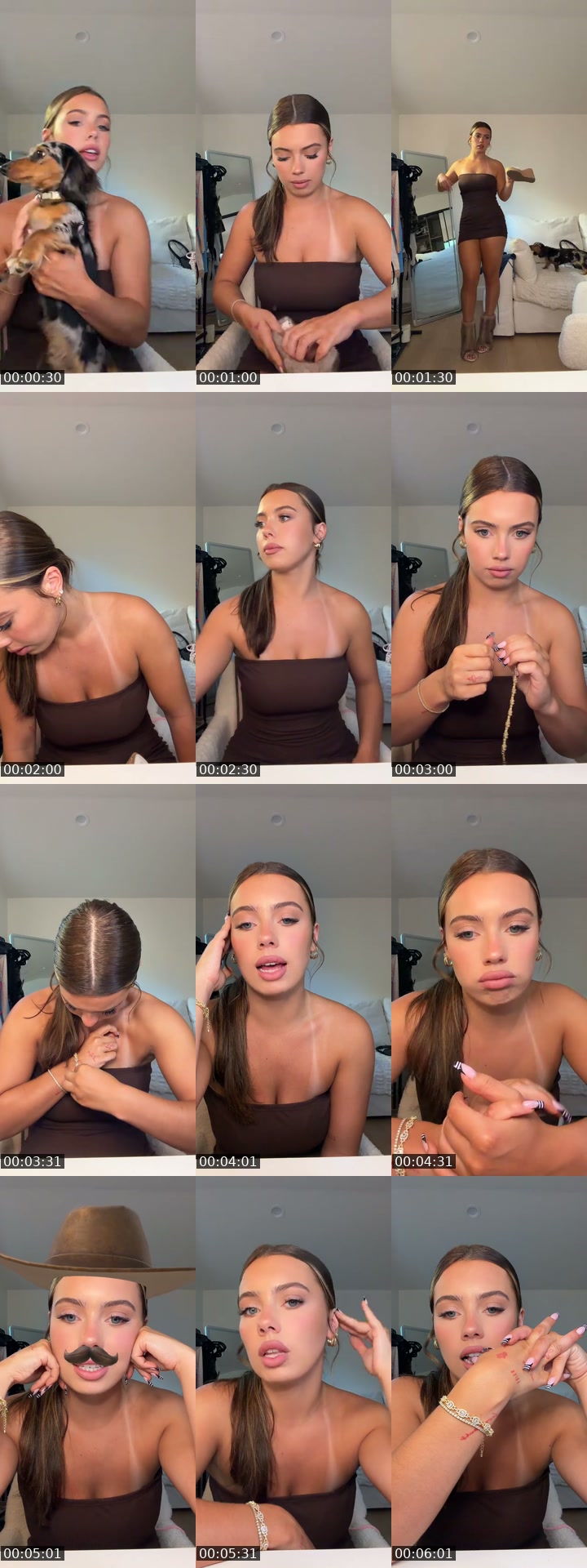 TikTok live: Grwm for dinner by @thelanahcherry