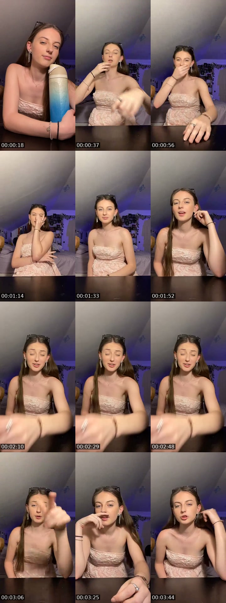 TikTok live: Chat with me🤍 by @elenahp