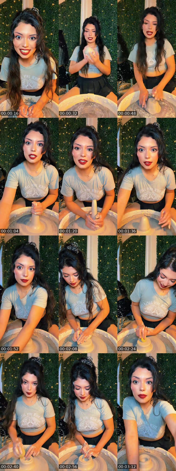 TikTok live: Back to playing with mud ❤️  by @spepydoes