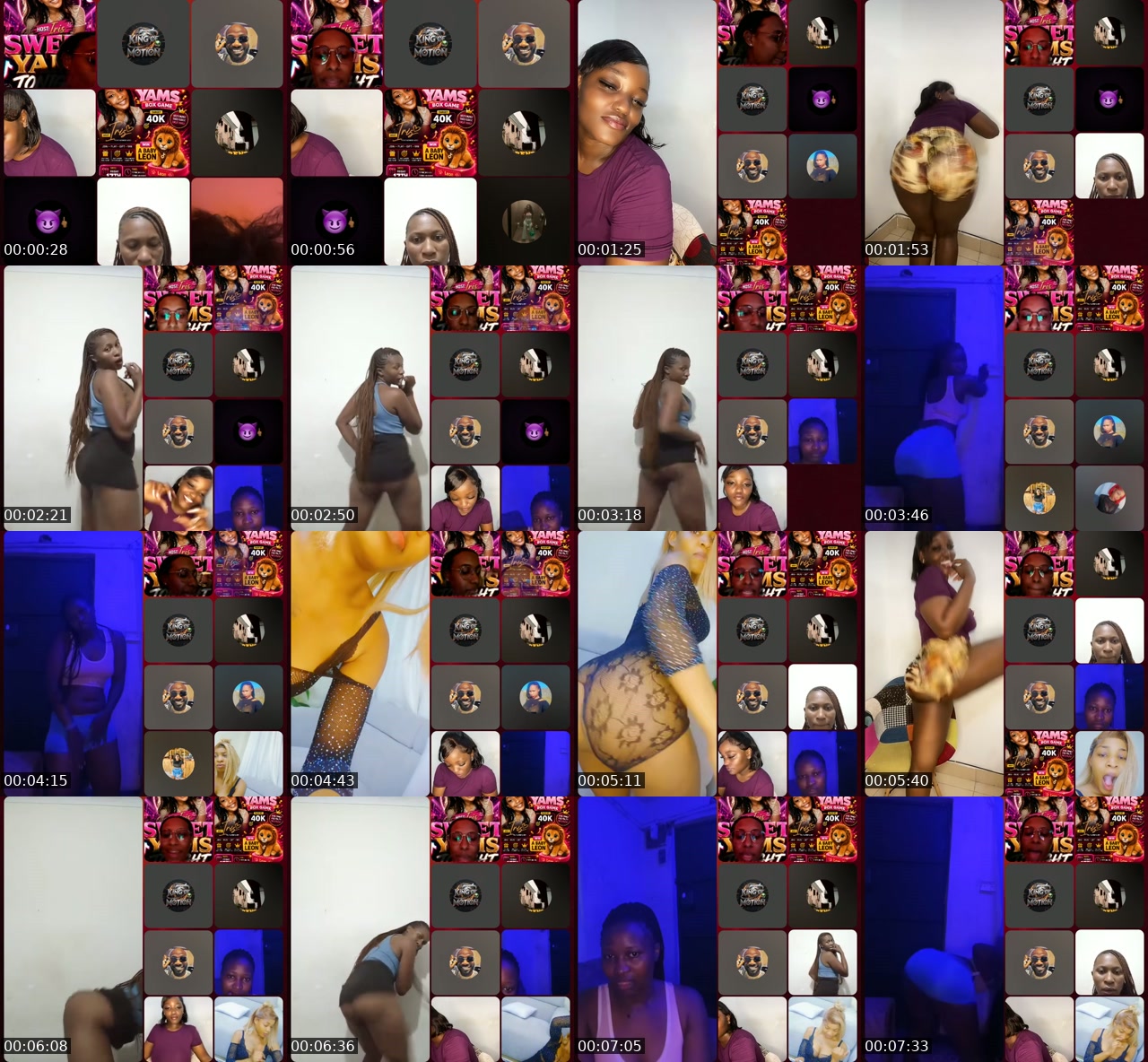 TikTok live: yams night join,enjoy,elevate by @irisbu49
