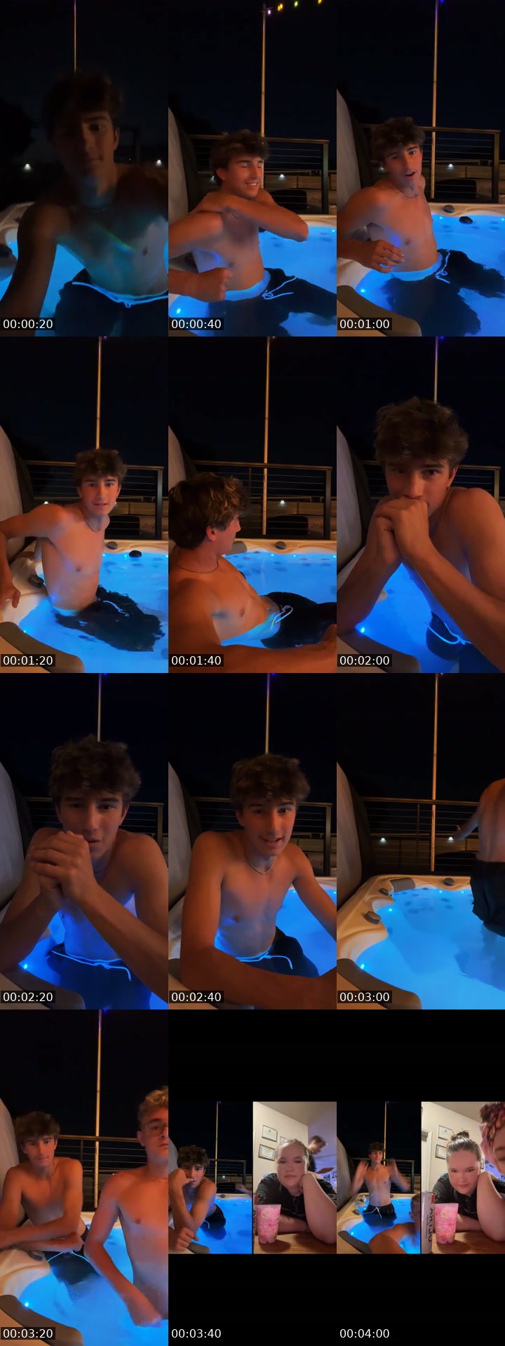 TikTok live: Hot tub by @lance.shetrone