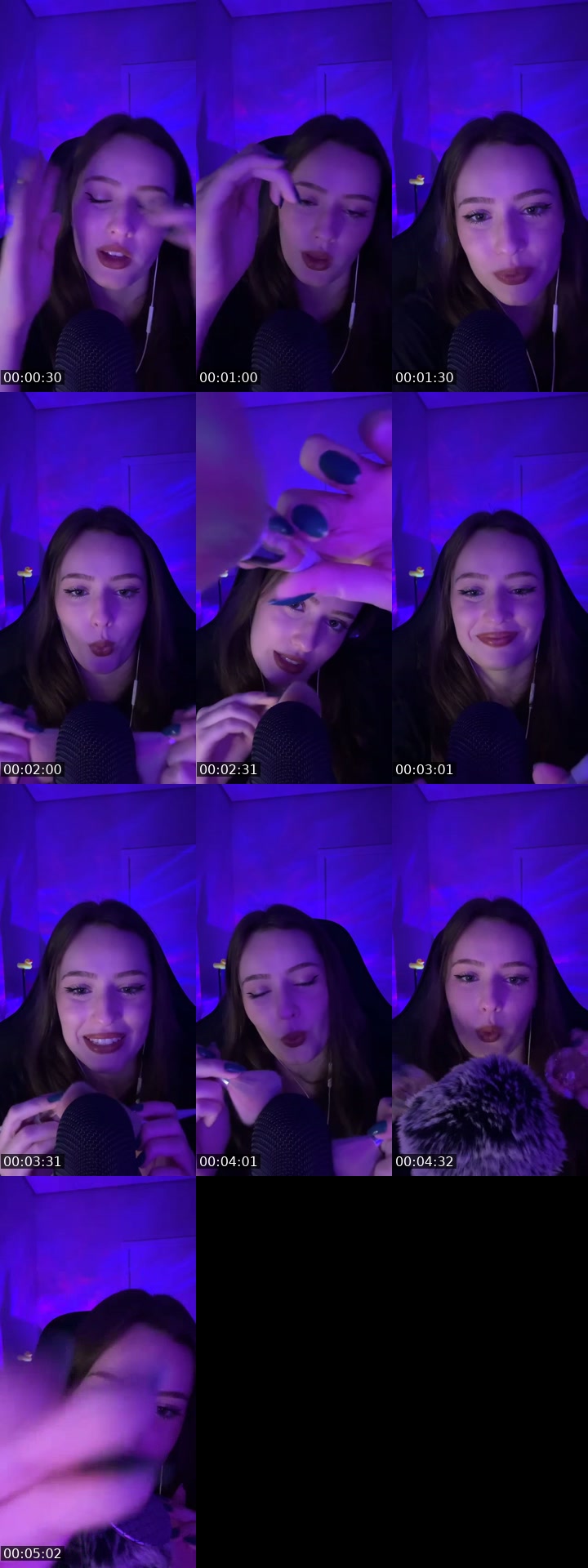 TikTok live: ASMR LIVE! 🌃 by @asmrthaisbdss