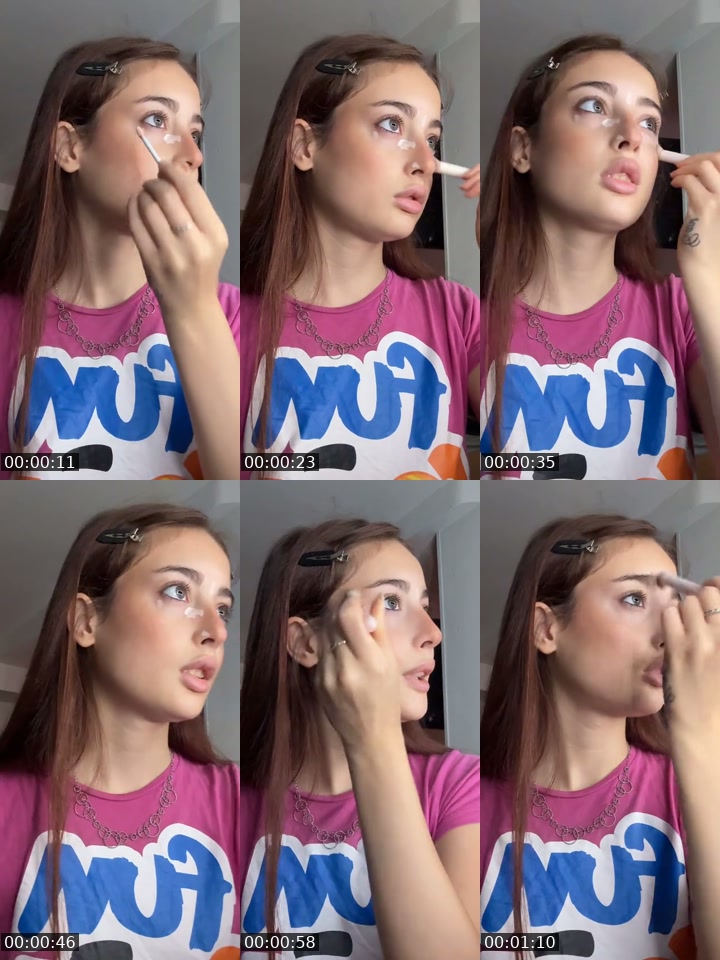 TikTok live: Grwm super fast by @annacasstronuovo
