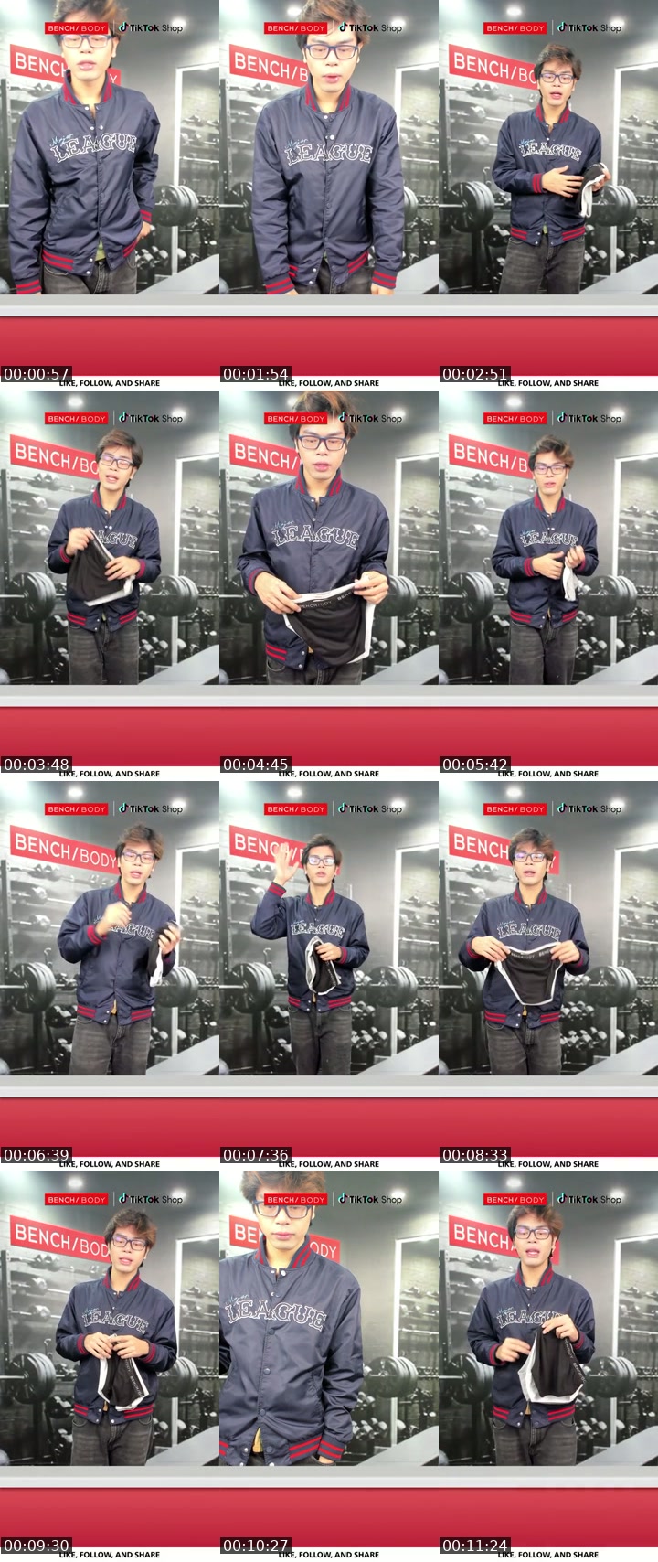 Philippines TikTok live: Bench Body Essentials LIVE by @benchbody.ph