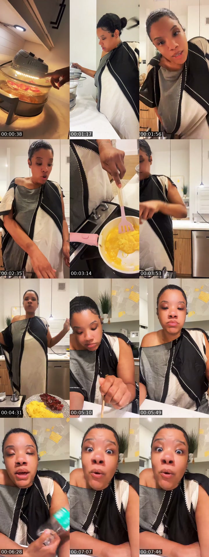 TikTok live: Vibing with auntie by @hiyella_mostwanted