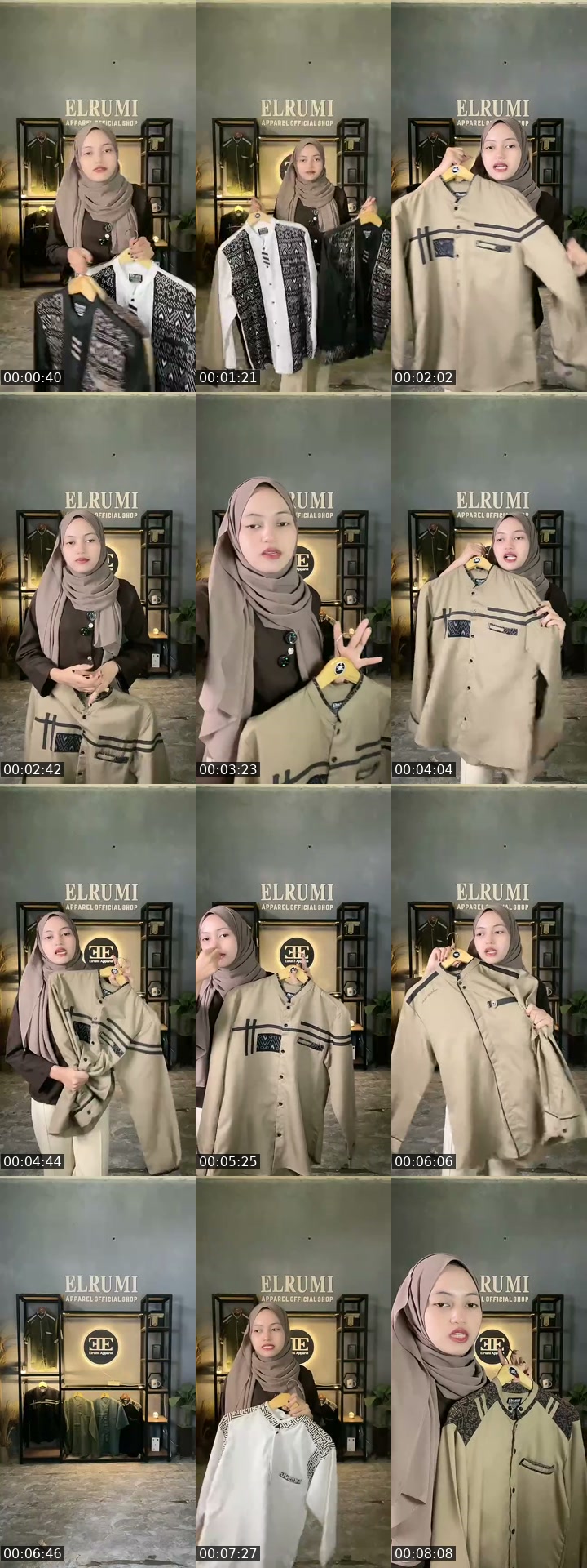 TikTok live: Promo baju koko pria by @elrumi_apparel_official