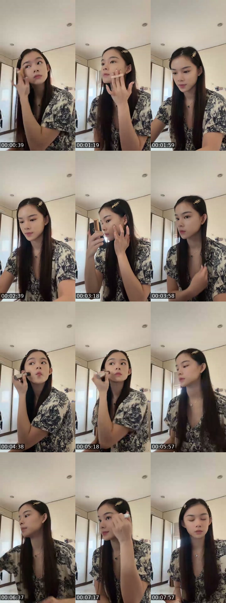 TikTok live: grwm by @chloeabigaillllll
