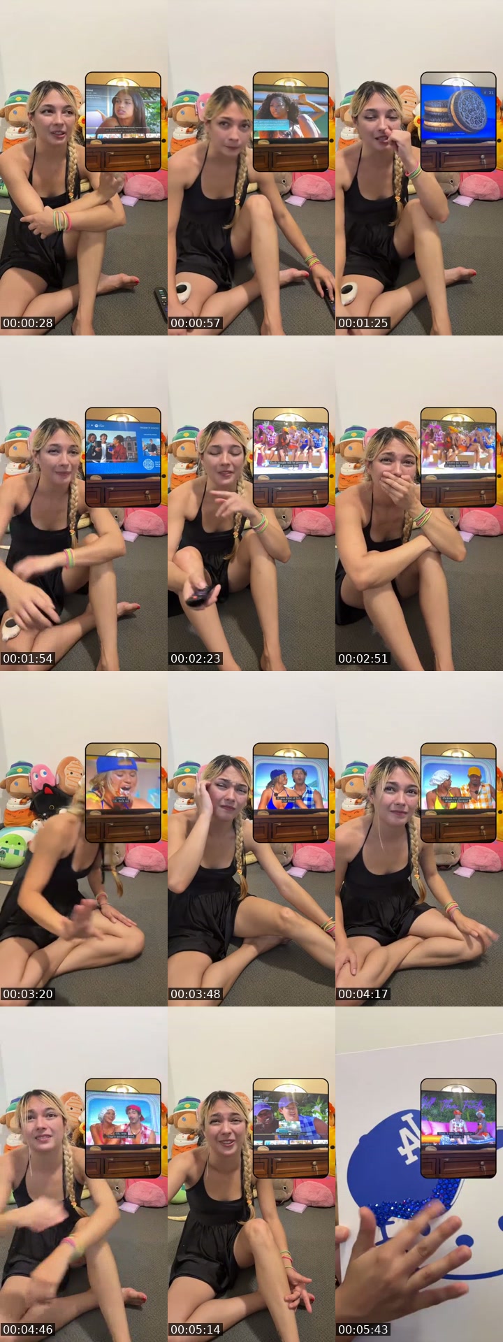 TikTok live: No gifts just love island by @chelseayeaaa