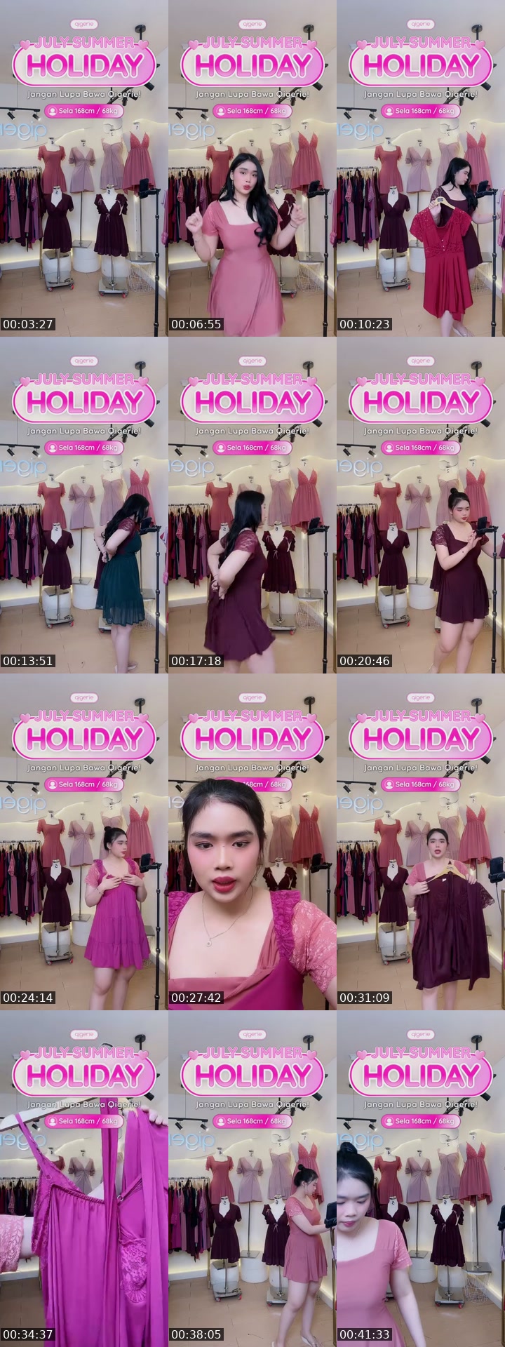TikTok live: PROMO  PENGIRIMAN TERAKHIR‼️🔥 by @qigerie