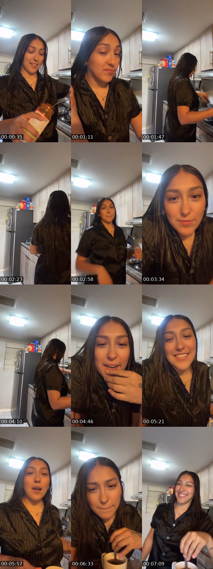 TikTok live: Cenamos 😉 by @cristal_rmz