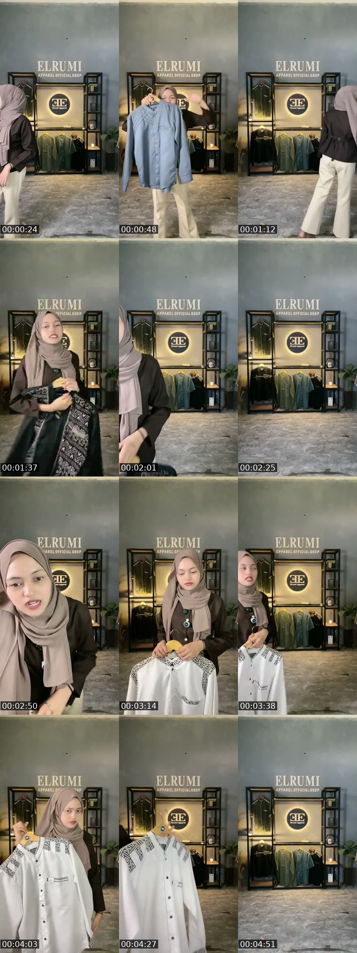 TikTok live: Promo baju koko pria by @elrumi_apparel_official
