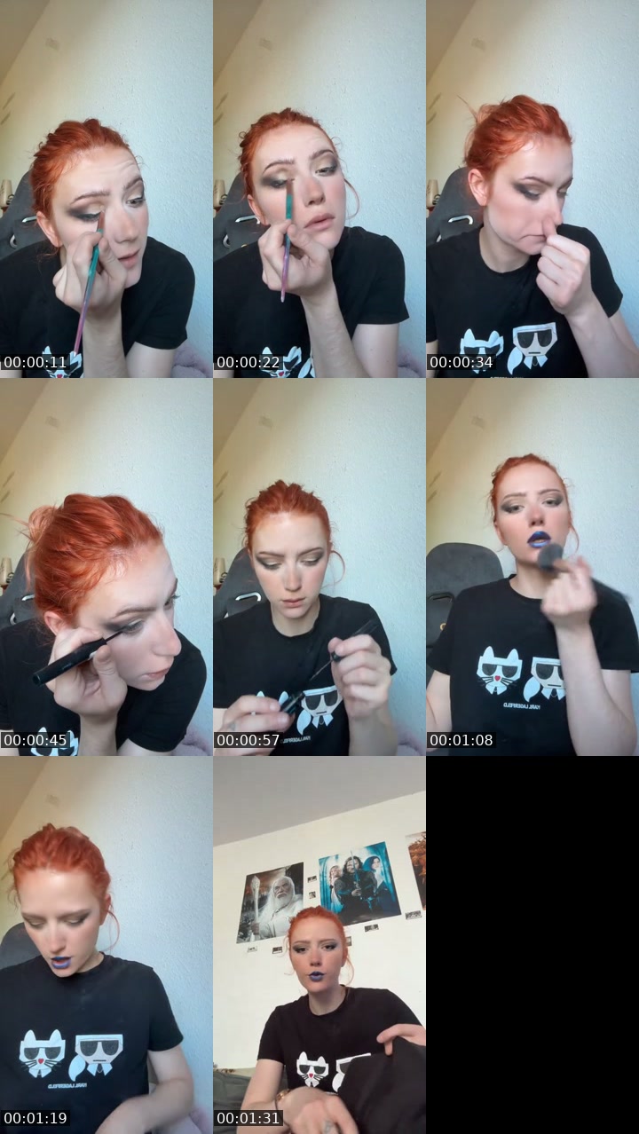 TikTok live: Grwm by @hanna.suessie