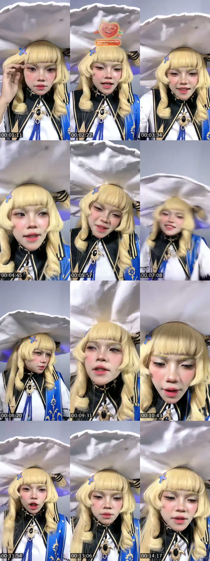 TikTok live: Phoebe by @ailinsykes