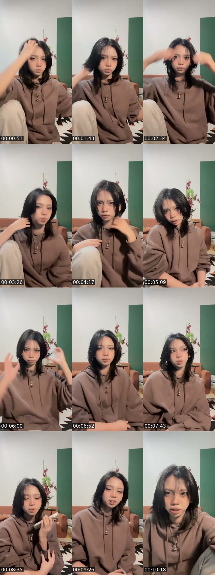 TikTok live: grwm by @glassheartnana