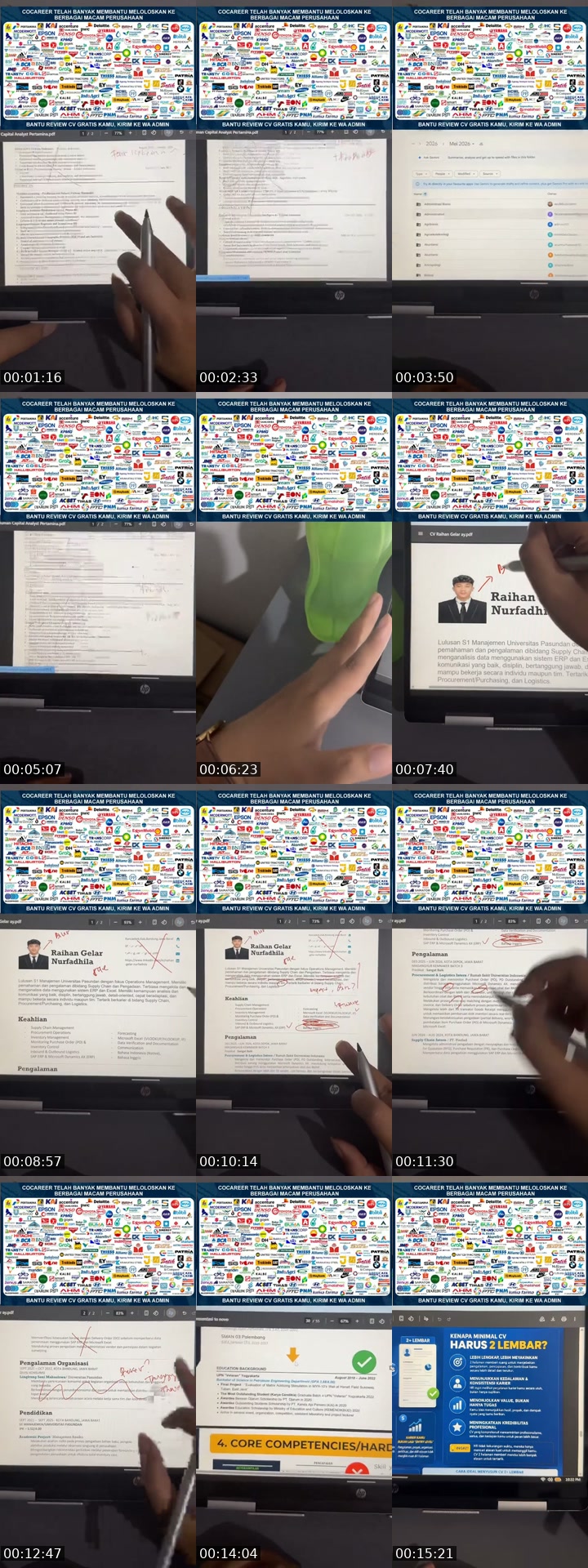 @cocareer.official TikTok live from 2026-07-10
