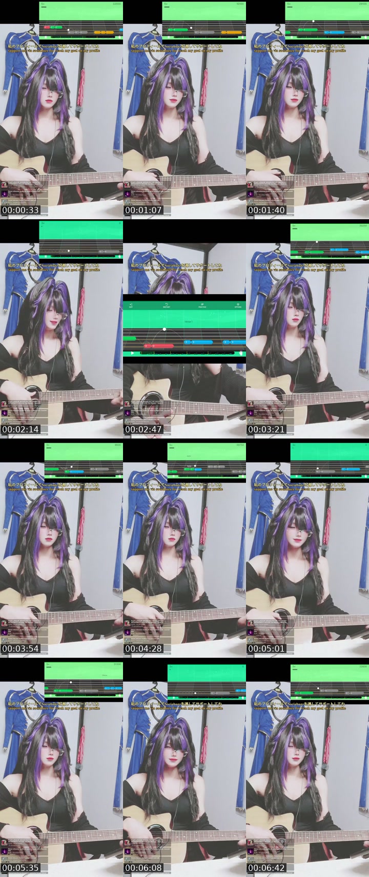 TikTok live: acompany work with label by @juejibi