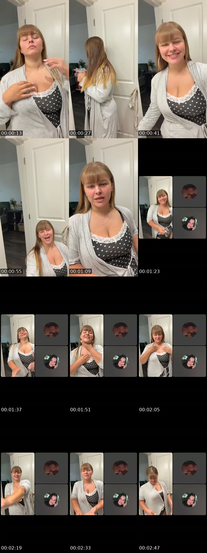 TikTok live: Post birthday/ shower grwm by @tannieleigh_