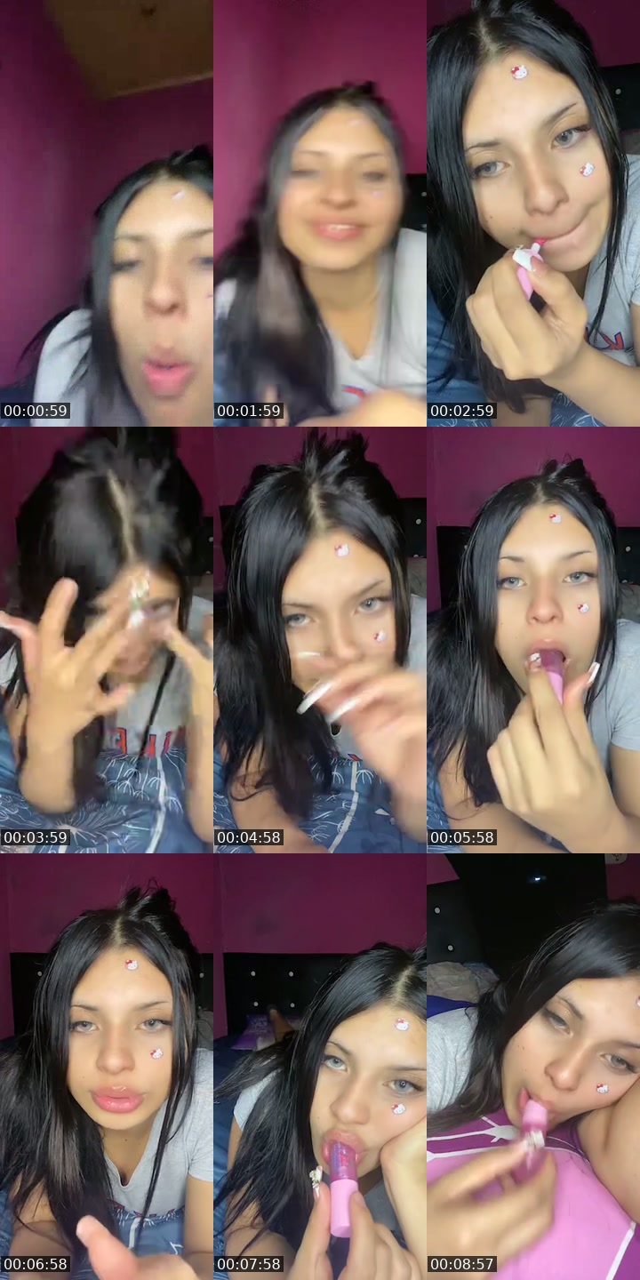 TikTok live: reaccionando ig by @melaniigalvann