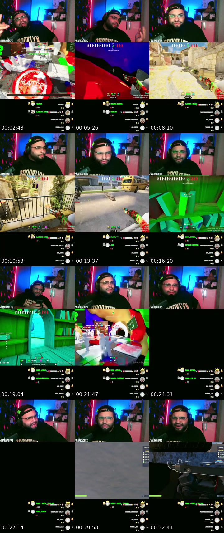 TikTok live: BRASIL X NORUEGA by @markaofps