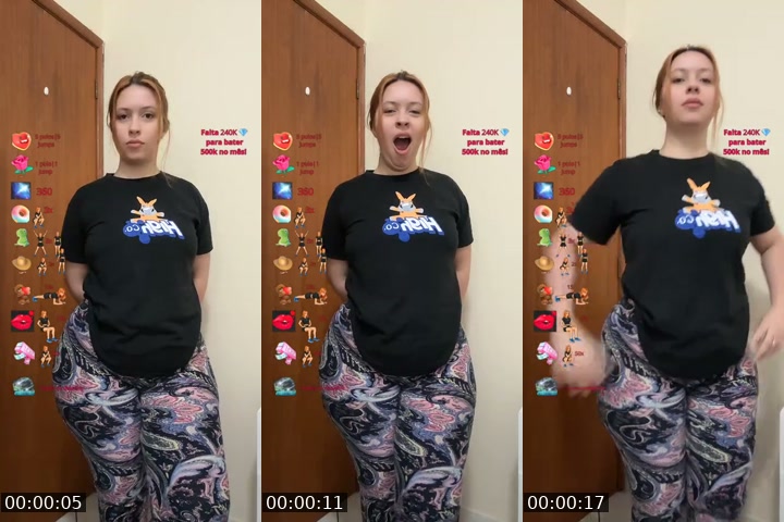 TikTok live: Light up the gallery ? ✨🧡 by @nayaralouback_