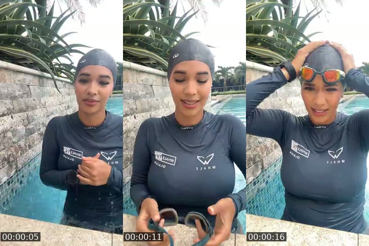 TikTok live: Un Corgie y nado 🏊🏼‍♀️ by @nathalyshanel