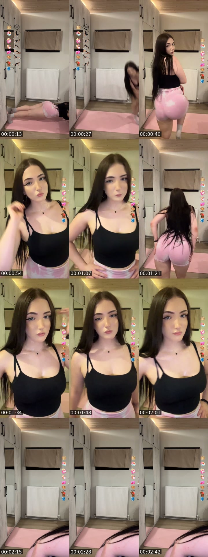 Georgia TikTok live: Hi, I invite you to my training💕 by @nika_bunny33