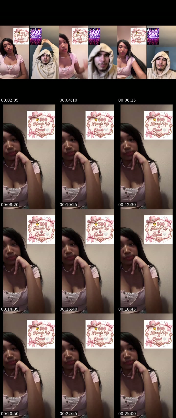 TikTok live: 😗✌️ by @anna_cadieu